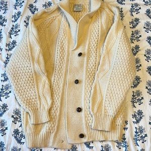 Vintage Irish Wool Cardigan